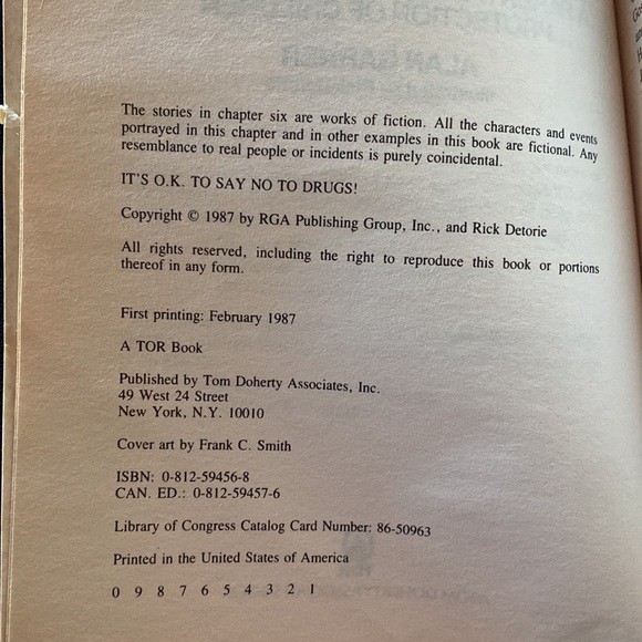 VTG “ It’s O.K. To Say No To Drugs Paperback Book! - Picture 5 of 6